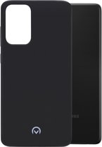 Mobilize Rubber Gelly Telefoonhoesje geschikt voor Samsung Galaxy A52/A52 5G/A52s 5G Hoesje Flexibel TPU Backcover - Matt Black