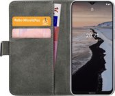Mobilize Classic Gelly Wallet Telefoonhoesje geschikt voor Nokia G10 Hoesje Bookcase Portemonnee - Zwart