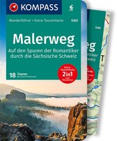 KOMPASS Wanderführer 5265 Malerweg - Auf den Spuren der Romantiker durch die Sächsische Schweiz Wandelgids
