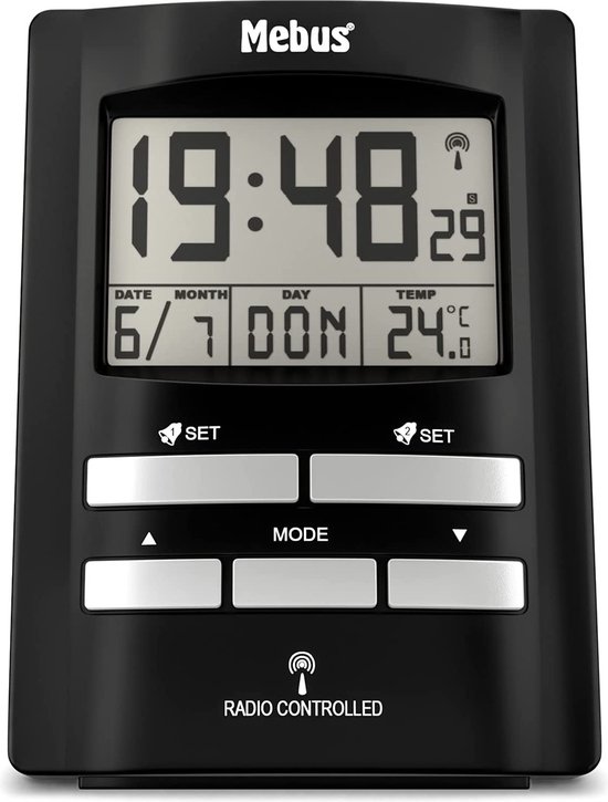 Digitale wekker digitale alarm wekker alarm clock duurzaam