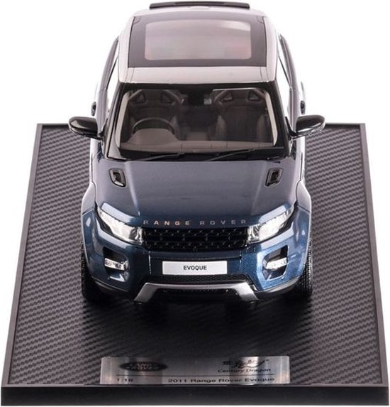 2011 Range Rover Evoque (Baltic Blue) (25 cm) 1/18 Century Dragon ...