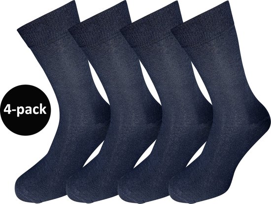 WeirdoSox dames sokken - 4-pack - Navy Blue - Maat 39-42