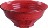 Rode Ramenkom - Mixed Bowl - Negoro - 21.2 x 9.2cm - 1350 ml