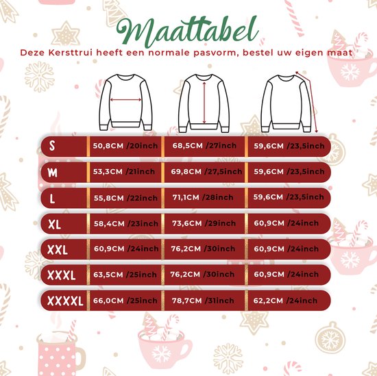 Ugly Christmas Sweater Women & Men - Pull de Noël " Wit Traditionnel & Élégant" - 100% Katoen Biologique - Pull de Noël Homme & Femme Taille XL