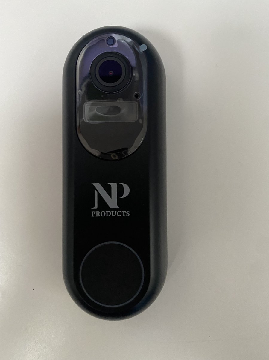 NP Products - Videodeurbel - T31- Zonder Abonnement - Videodeurbel inclusief 32GB opslag SD Kaart - Cameradeurbel - Deurbel met Camera - Ring Deurbel