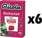 RICOLA Blackcurrant Lozenges - Sugar Free