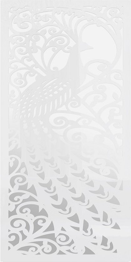 Spiegel LP1920 - Wit frame - Groot spiegel - 120 x 60 cm