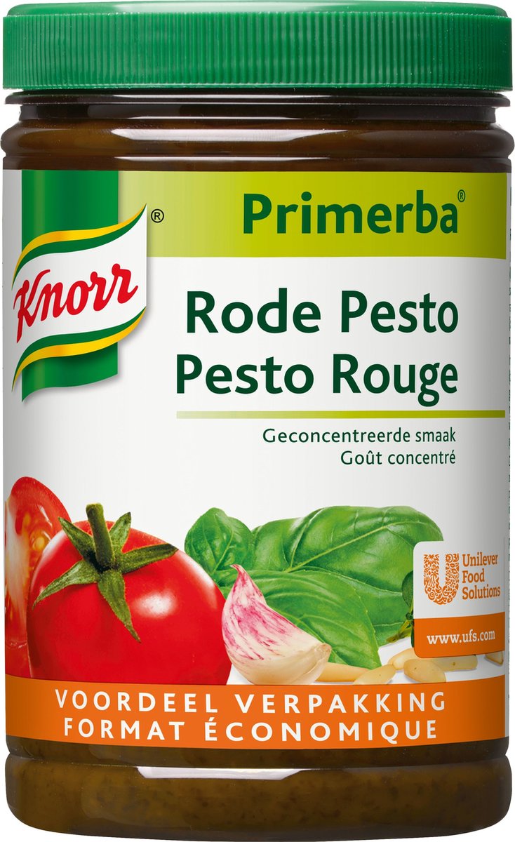 Goedkoopste Knorr Rode pesto primerba, pot 700 gr