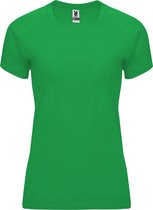 T-shirt sport femme vert fougère manches courtes Bahreïn marque Roly taille L