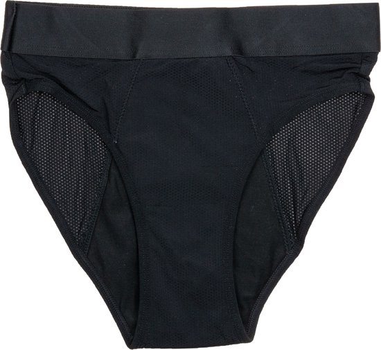 Cheeky Wipes Sous-vêtement menstruel - Feeling Hip - Culotte - Taille 36-38 - Zwart