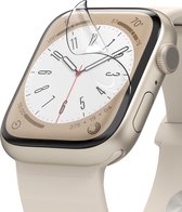 Ringke Dual Easy Apple Watch 8/7 (45MM) / Apple Watch 4/5/6 / SE (44MM) Feuille de protection d'écran (3-Pack)