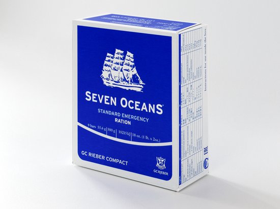 SEVEN OCEANS - THE ORIGINAL Noodpakket 4 Dozen - Noodvoeding - Survival Voeding [4 x 500g] + extra vitaminen Energierijke outdoor noodrantsoenen I Prepper en Survival voeding - 2500 Calorieën - Extreem lang houdbare noodvoorraad van Seven — afbeelding 2