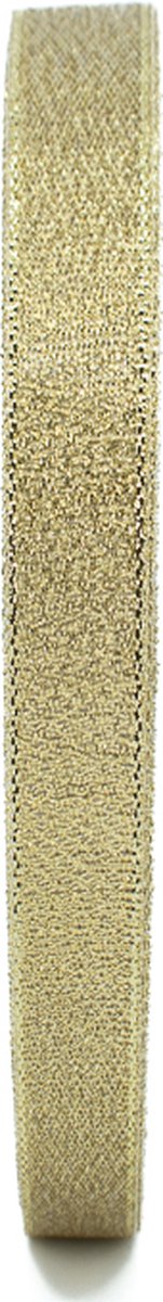 Decoratielint - cadeaulint - 6 mm x 22,5 meter - goud