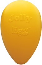 Jolly Pets Jolly Egg hondenspeelgoed – Stevige hondenbal - Gemaakt van Extreem duurzaam kunststof - Geschikt voor de Kleinere hond – Weerbestendig - 20cm – Geel