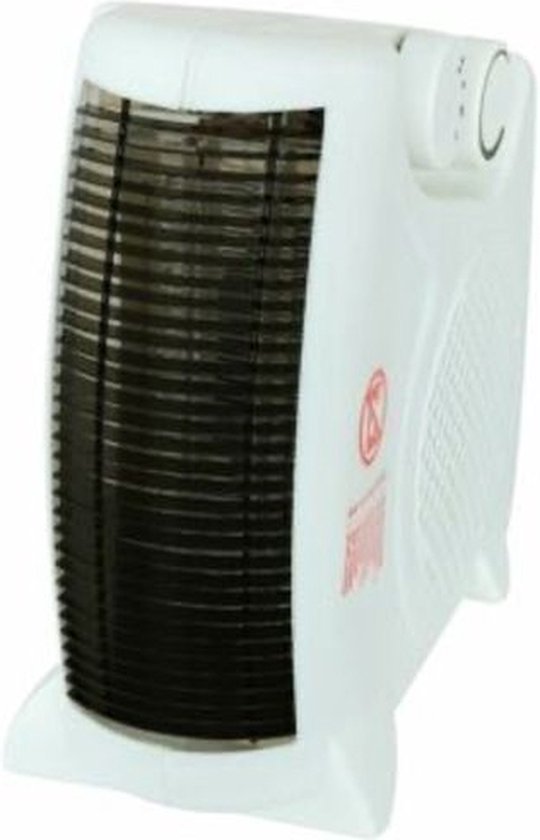 Hotserie Ventilatorkachel 2000W - 2 Warmtestanden - Wit