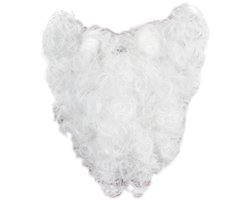 Witbaard Baard Kabouter Synthetisch Wit