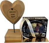 Wooden Heart - Voor altijd in mijn hart - Bonbons - Lint: Speciaal voor jou - Cadeauverpakking