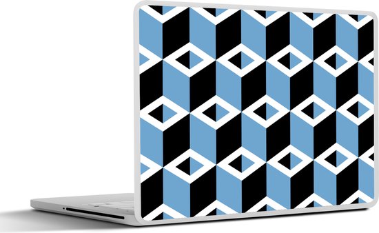 Sticker pour ordinateur portable - 14 pouces - Blocs - Motifs - 3D - 32x5x23x5cm - Autocollants pour ordinateur portable - Skin pour ordinateur portable - Housse