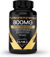 Turkesterone - 800MG - 100% Puur - Hoogste dosering - hoogste MG per capsule - Extra sterk - Testosterone Booster - Muscle builder - Supplement - Superfood - Afvallen