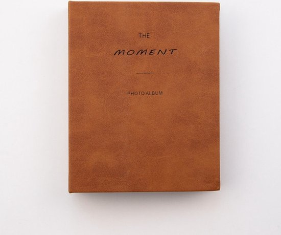 LUMOOM Klein fotoalbum met 64 vakken, mini, insteekalbum voor 2 x 3