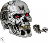 Nemesis Now - Terminator - T-800 Opbergbox - Zilver - 18cm