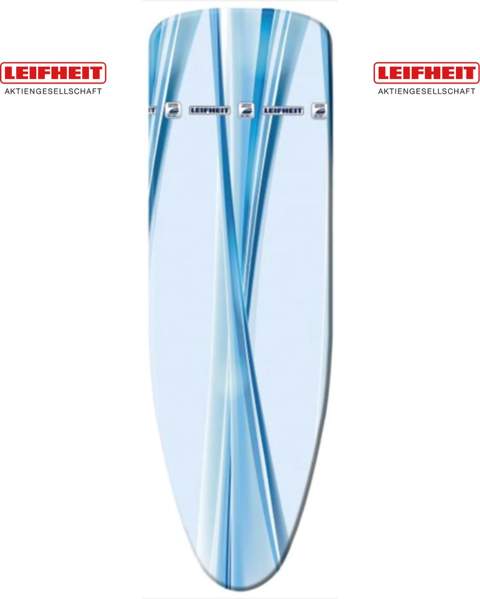 Leifheit Air Flow M Solid Plus strijkplankhoes - 120 x 38 cm