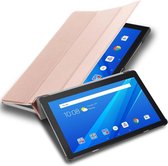Cadorabo Tablet Hoesje voor Lenovo Tab M10 TB-X505 in PASTEL ROZE GOUD - Ultra dun beschermend geval ZONDER automatische Wake Up en Stand functie Book Case Cover Etui