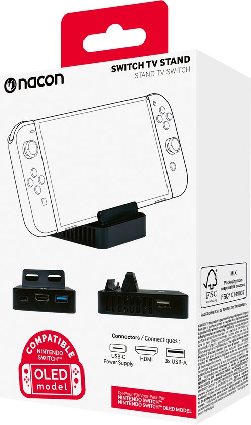Nacon Switch TV Stand - Nintendo Switch | bol.com