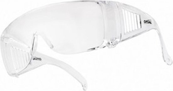 Opsial overzetbril - OpGuest - helder polycarbonaat