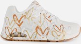 skechers uno metallic