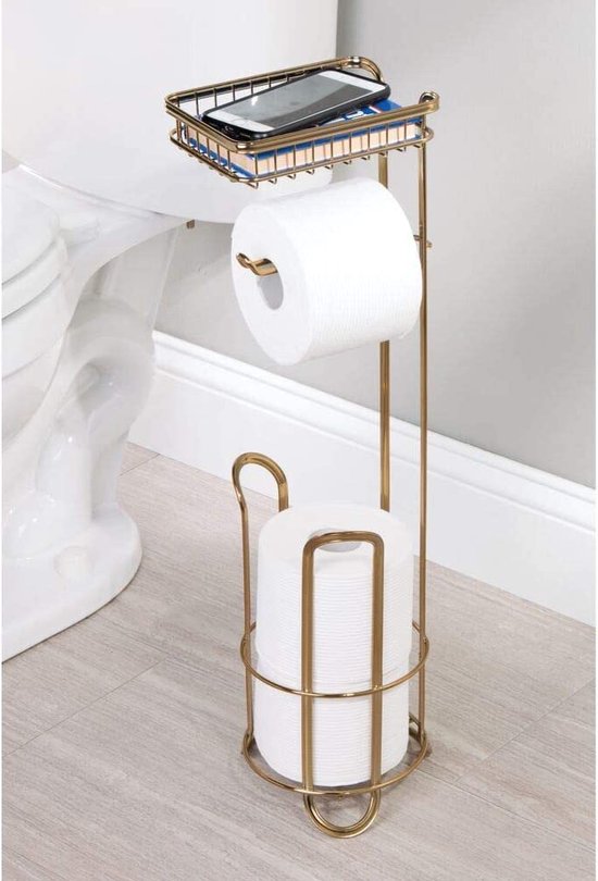 MDesign porte papier-toilette sur pied – support papier toilette