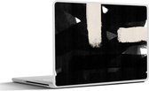 Laptop sticker - 13.3 inch - Abstract - Pastel - Minimalisme - 31x22,5cm - Laptopstickers - Laptop skin - Cover