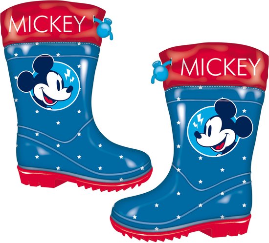 Bottes de Bottes de pluie pour femmes Arditex Mickey Stars Junior Pvc Bleu  foncé /... | bol