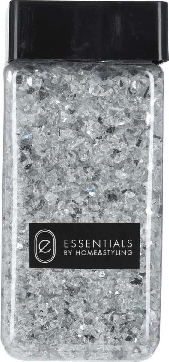 Decoratie steentjes/hobby steentjes - Zilver - 550 ml - 2/4 mm