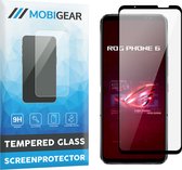 Mobigear - Screenprotector geschikt voor ASUS ROG Phone 6 Glazen | Mobigear Premium Screenprotector - Case Friendly - Zwart