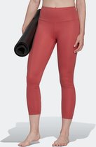 Adidas - Collant d'entraînement Essential 7/8 pour femme - Rouge