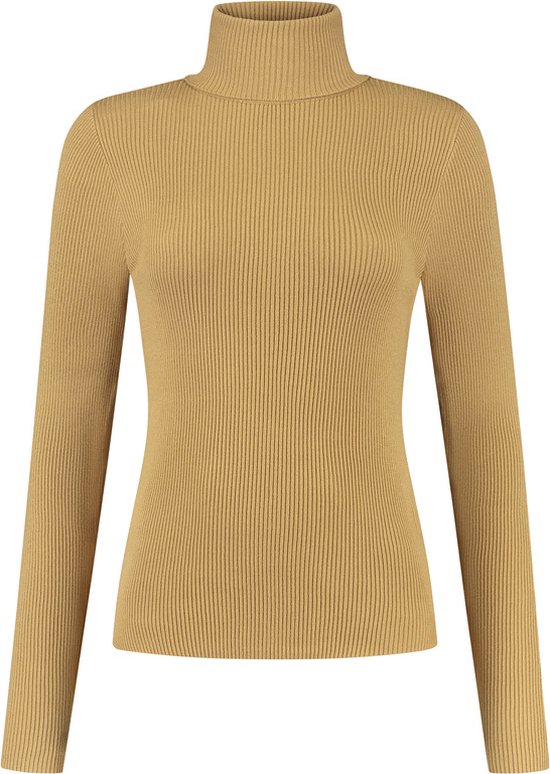 BASIC DAMES COLTRUI - Kleur Camel - Maat M