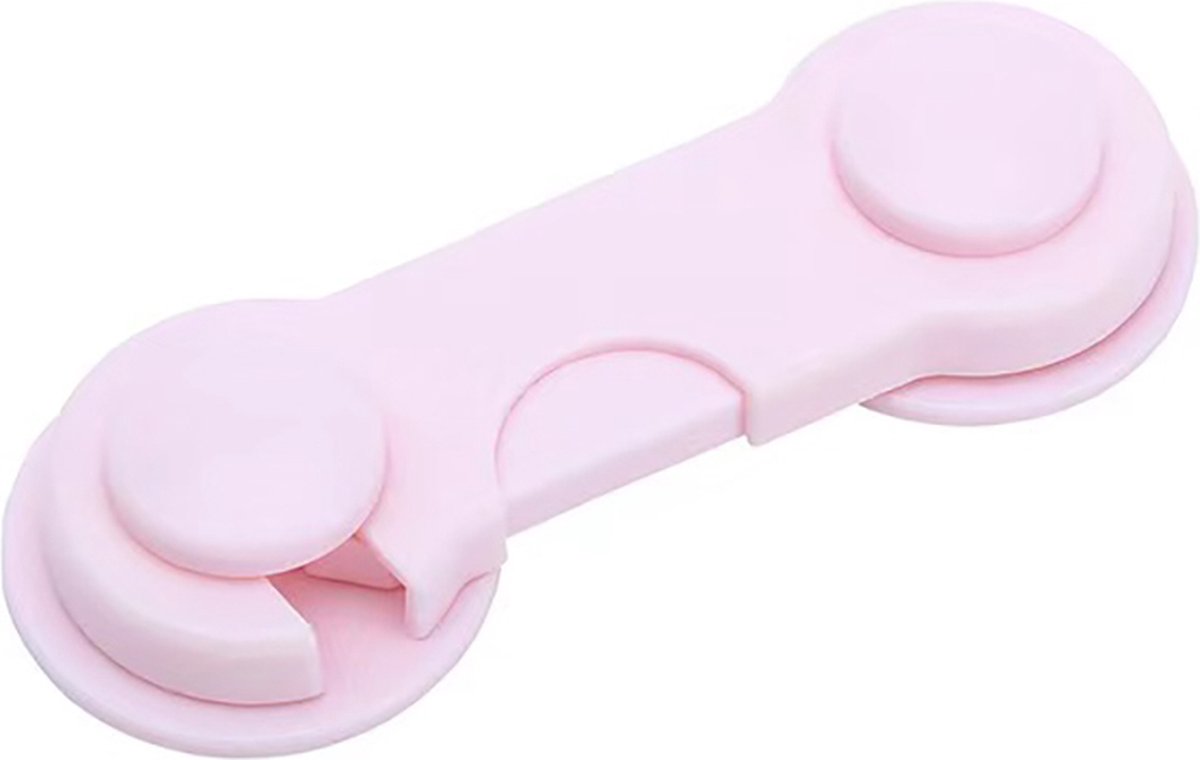 Consumerce® Set van 6 Kindersloten voor Kastjes - Roze - Kinderslot Kastjes - Kastslot - Meubelslot