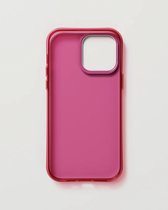 Nudient Form Case Apple iPhone 14 Pro Max Hoesje Transparant/Roze