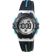 Xonix BAB-005 - Horloge - Digitaal - Mannen - Heren - Kinderen - Siliconen band - ABS - Cijfers - Achtergrondverlichting - Alarm - Start-Stop - Chronograaf - Tweede tijdzone - Waterdicht - 10 ATM - Zwart - Blauw - Zilverkleurig