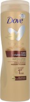 Dove Body Love Care + Visible Glow Self-Tan Lotion 400 ml - Medium To Dark