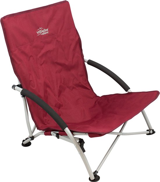 Redwood Beach Chair - Strandstoel opvouwbaar - Rood