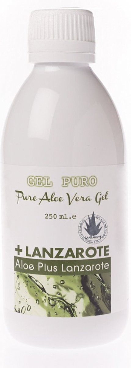 Aloe Lanzarote Pure Gel, ideaal bij huidverzorging, huidverbetering, wondjes, eczeem, acne en schaafwondjes