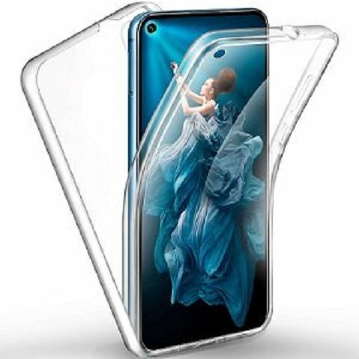 Samsung M51 Hoesje Siliconen TPU Transparant Full Cover