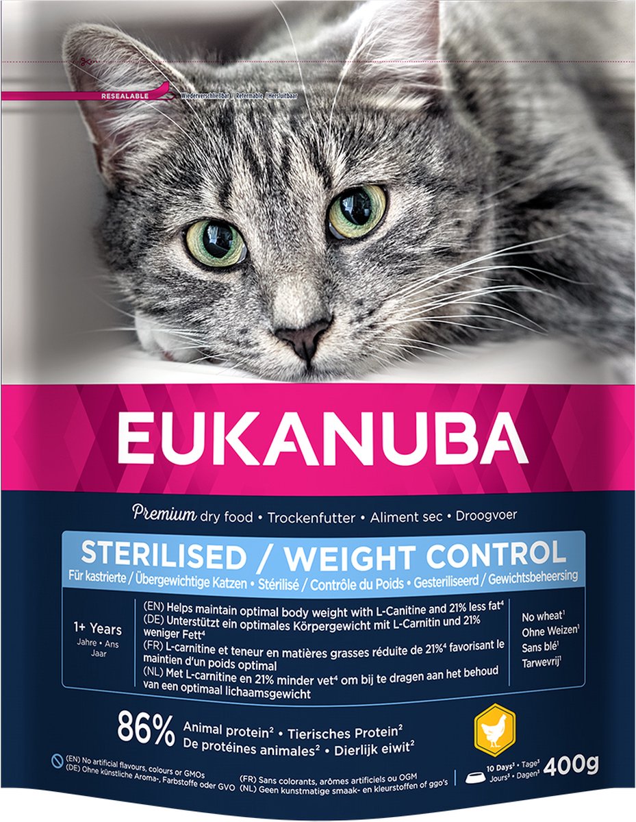 Eukanuba cat ad sterilised wc 400g