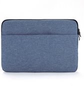 15.6 Inch Sleeve Pouch Hoes Etui voor Macbook Pro - Laptop  Blauw