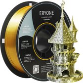 Eryone - Duo Silk - Silver + Gold - PLA Filament - 1 Kg 1,75mm - Voor 3D-printer & 3D-pen