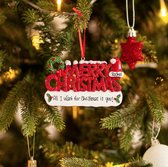 Kerstversiering | Kersthanger | Ornament | Merry Christmas | Personaliseerbaar