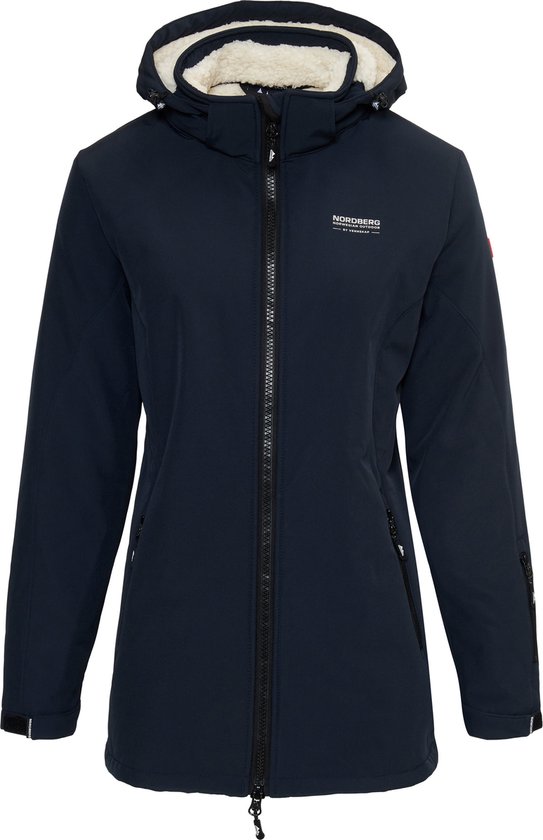 Nordberg Teddy Winterjas - Dames - Navy - Maat XL