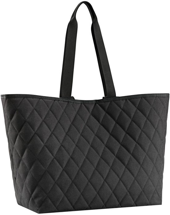 Reisenthel Classic Shopper XL Sac à Bandoulière - 26L - Rhombus Noir Zwart